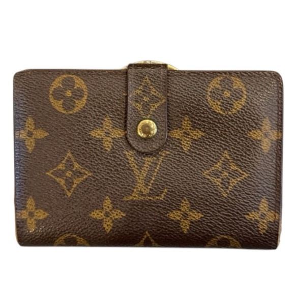 Louis Vuitton Monogram Unisex Viennois Kisslock Wallet with Box Multi HP! - Picture 3 of 16